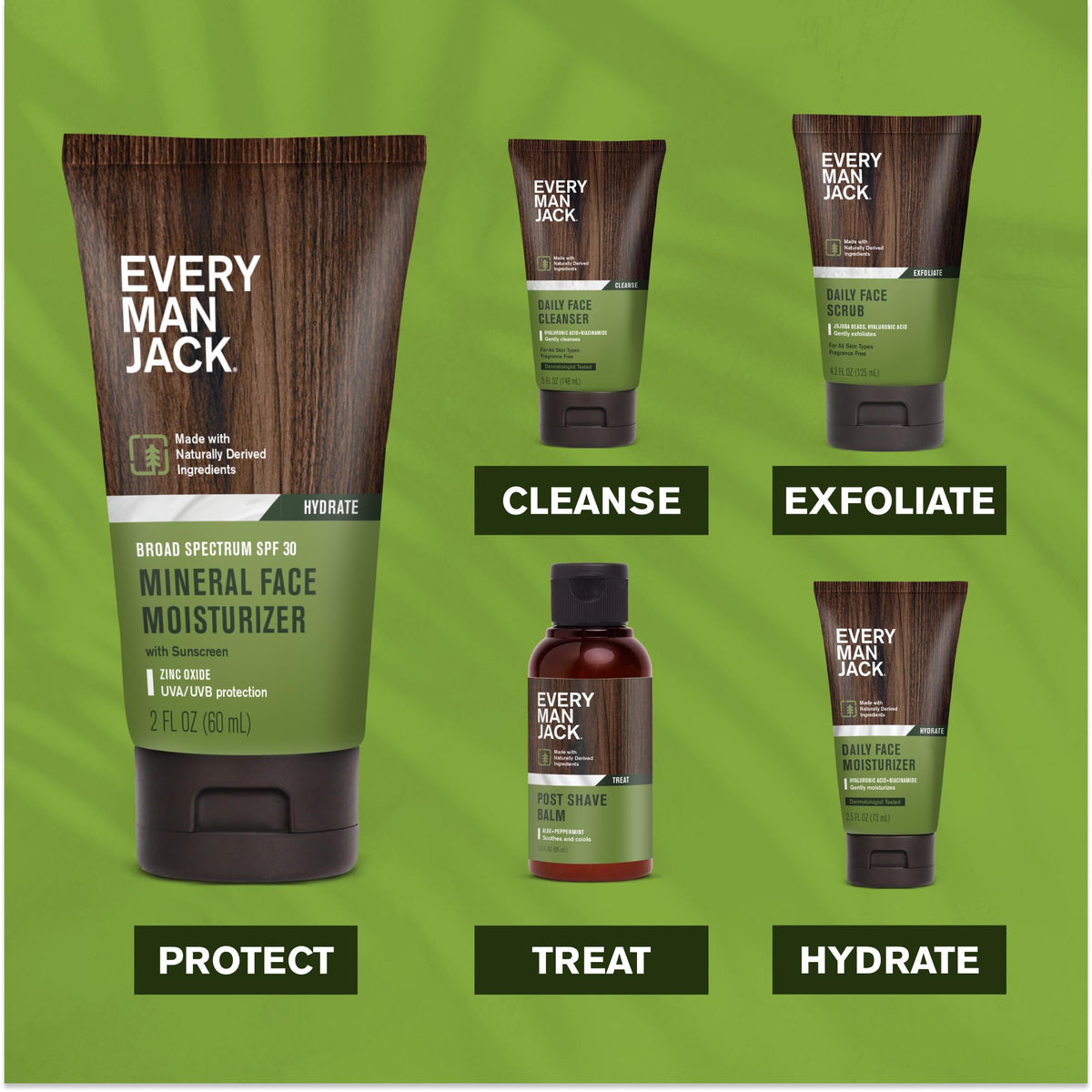 Every Man Jack tube beside coin showing travel-friendly size benefit