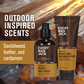 Every Man Jack wash lather on hand showing gentle cleansing action