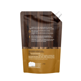 Every Man Jack two stacked pouches demonstrating efficient storage and bulk supply