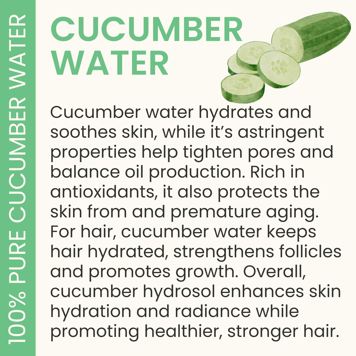 Everyday Beauty label close-up showing ingredient clarity and quality benefit