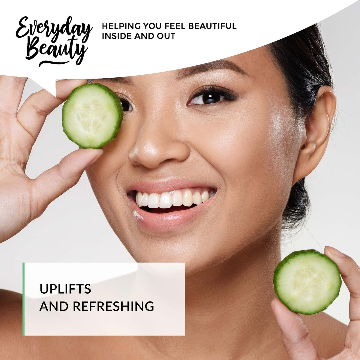 Everyday Beauty next to a measuring cup to show the 32 oz bulk size benefit