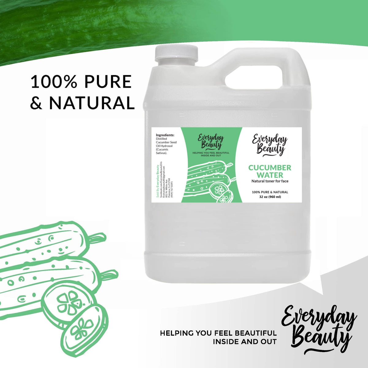Everyday Beauty misting spray in action for instant hydration benefit