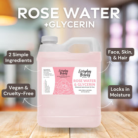 Everyday Beauty applied to scalp and hair to improve moisture and manageability