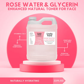 Everyday Beauty mist on skin demonstrating soothing hydration and balance