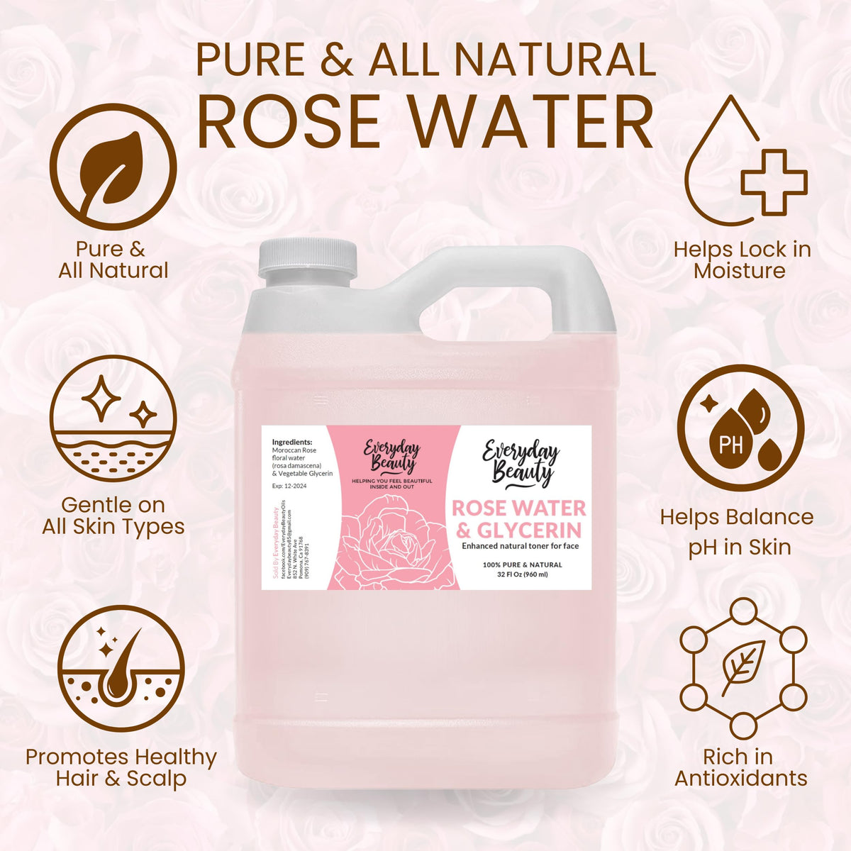 Everyday Beauty fine mist spray close-up delivering lightweight hydration