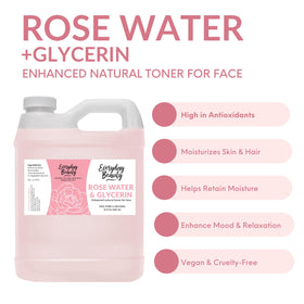 Everyday Beauty poured toner texture highlighting clear, non-greasy formula