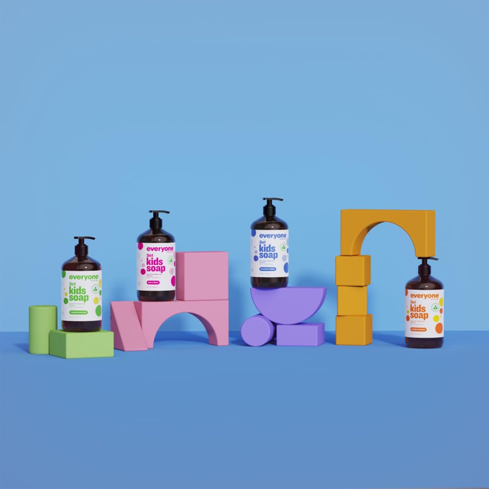 Everyone 32 fl oz size comparison beside common household bottle for value