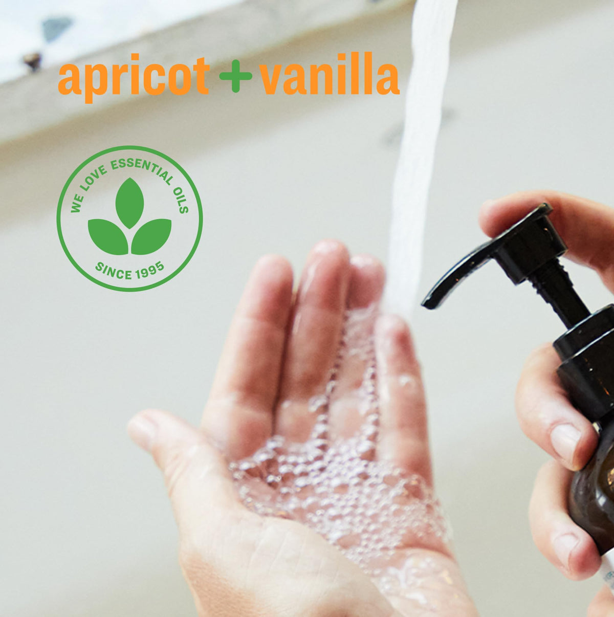 everyone foam texture on hand showing gentle lather and softening benefit