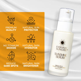 EveryRay Suncare application on hand demonstrating smooth non-greasy finish