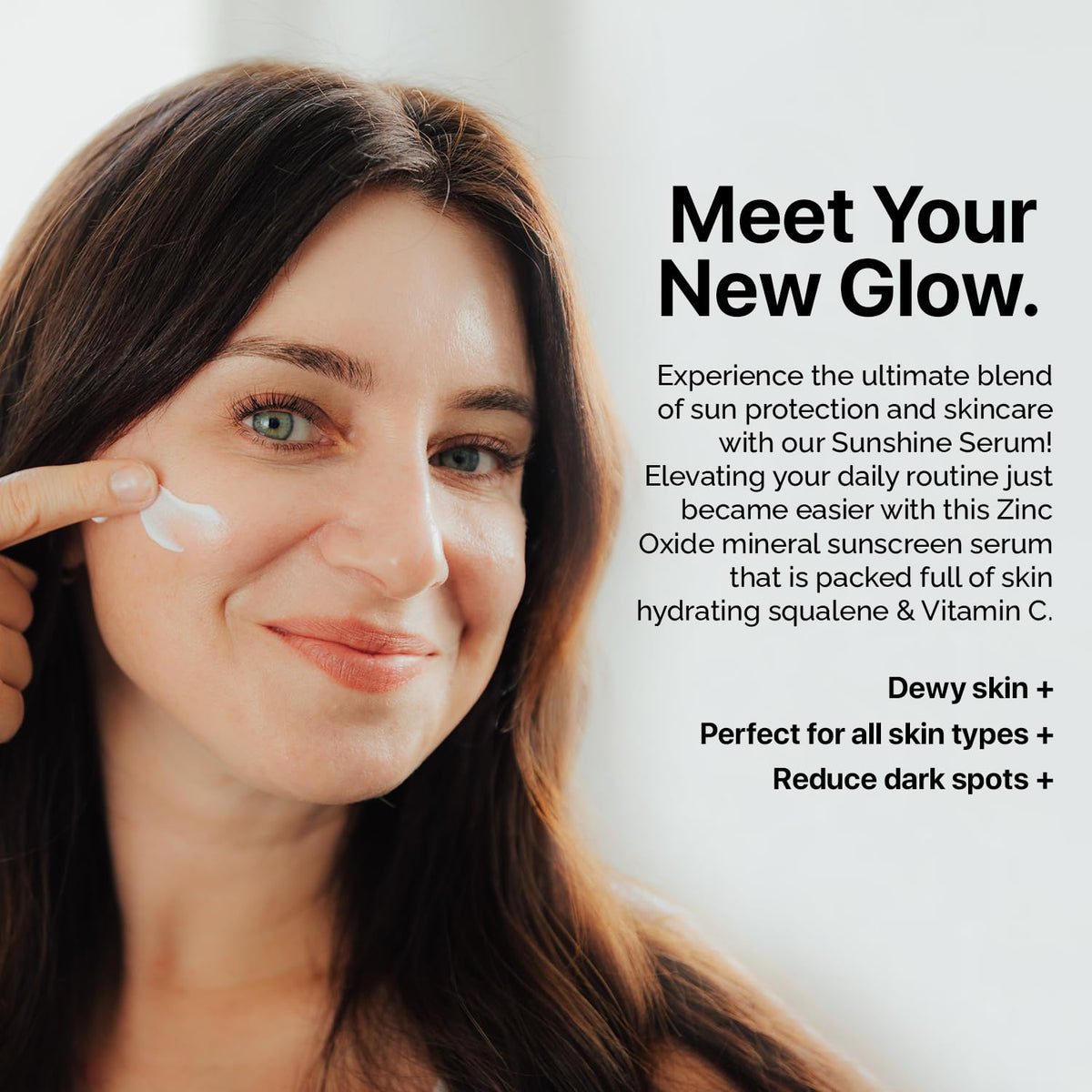 EveryRay Suncare label detail highlighting zinc oxide protection and clean formulation