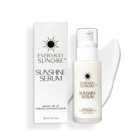 EveryRay Suncare front bottle showing SPF 50 and product branding for confidence