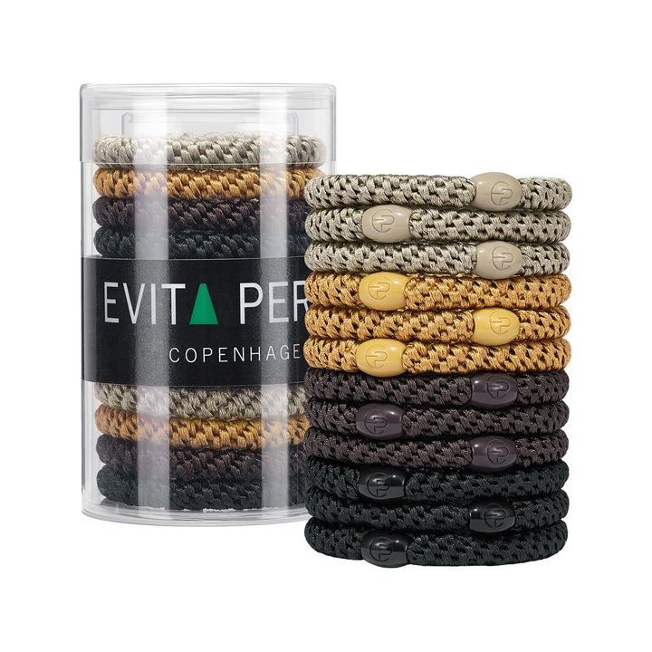 EVITA PERONI front packaging showing amber shadow color and 12-pack benefit
