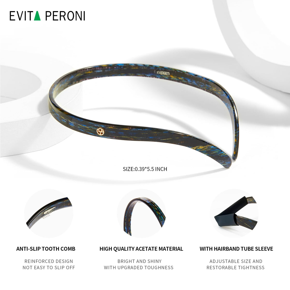 EVITA PERONI storage tube detail protecting band and preventing scratches