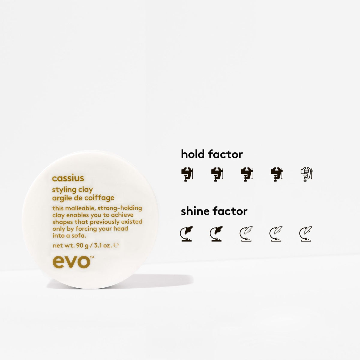 EVO Cassius being worked between hands for smooth application
