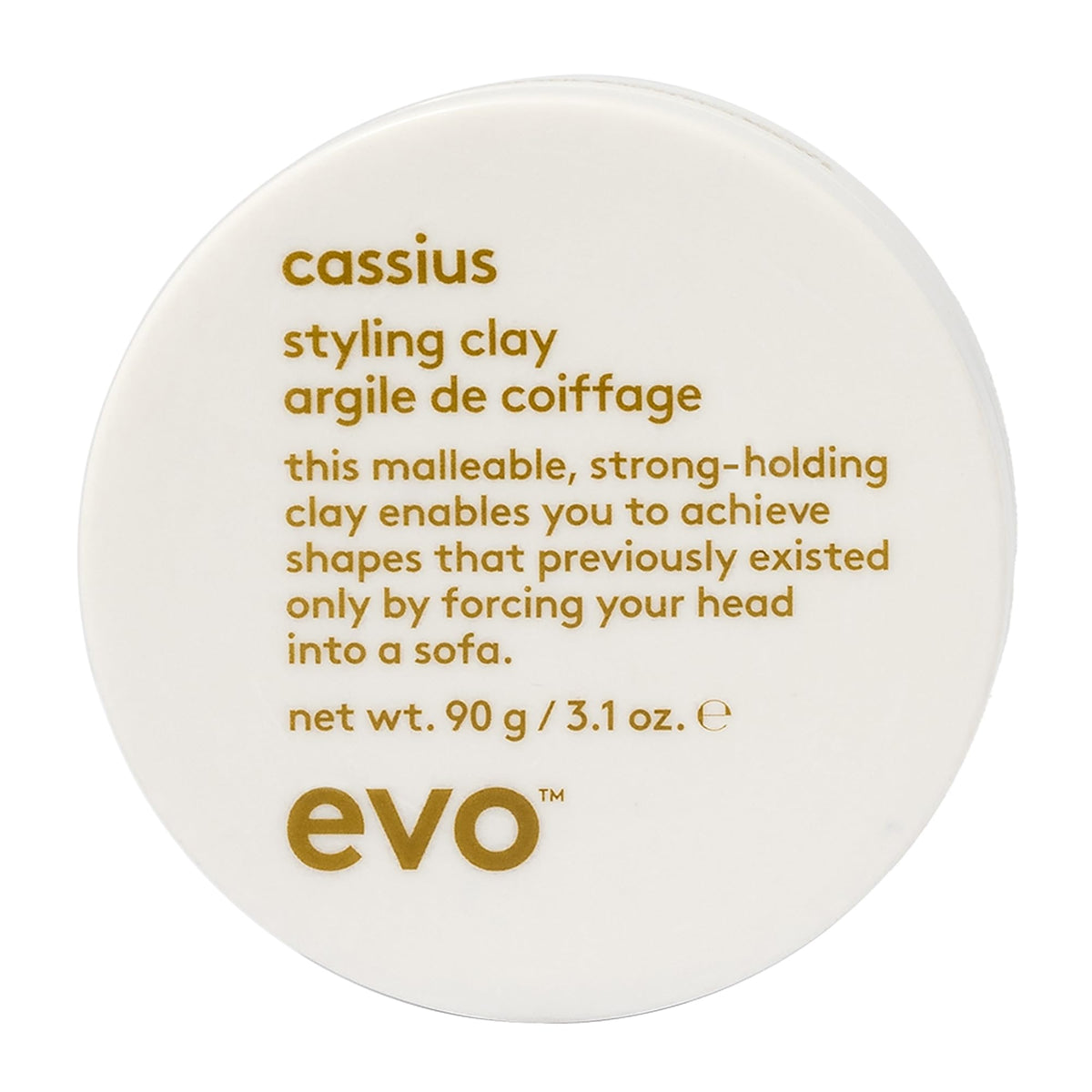 EVO Cassius front packaging showing product label and matte benefits