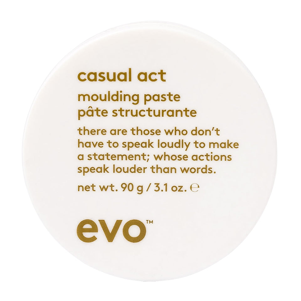 EVO jar front view showing compact packaging and easy storage benefit