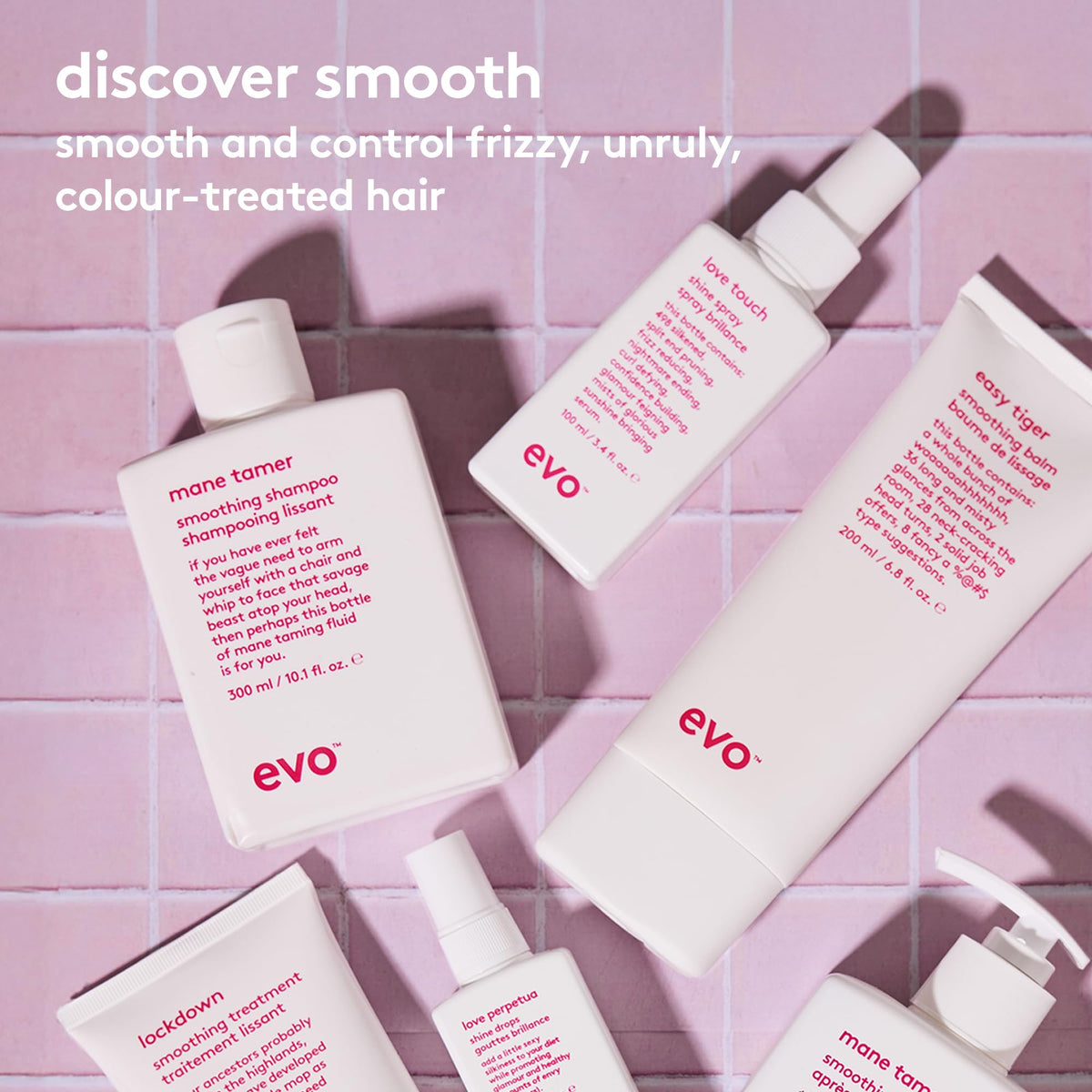 EVO on bathroom shelf in lifestyle setting, suggests everyday use