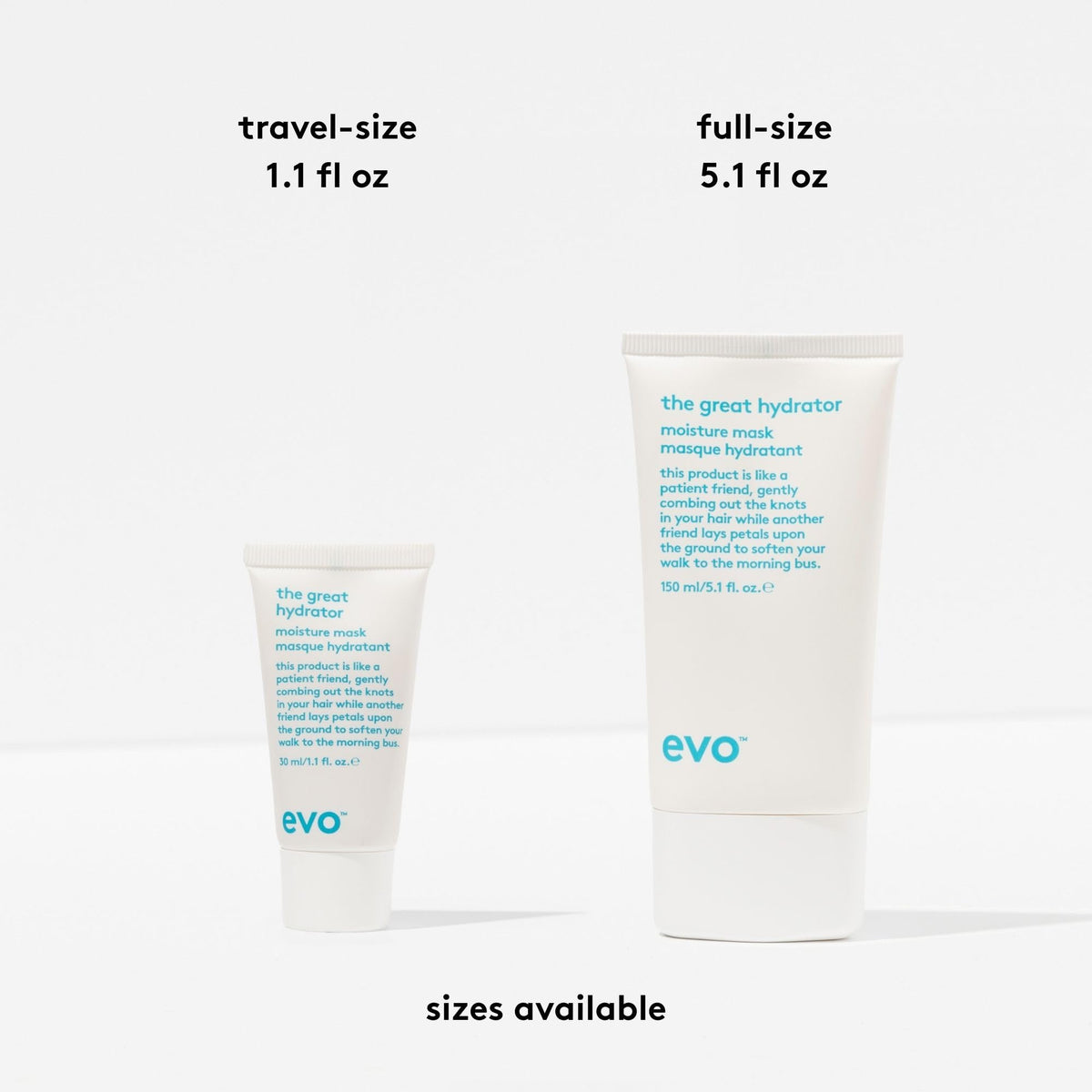 EVO jar next to a measuring tape showing 5.1 fl oz size for accurate scale