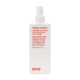 EVO front packaging of Happy Campers 200ml showing product clarity and convenience