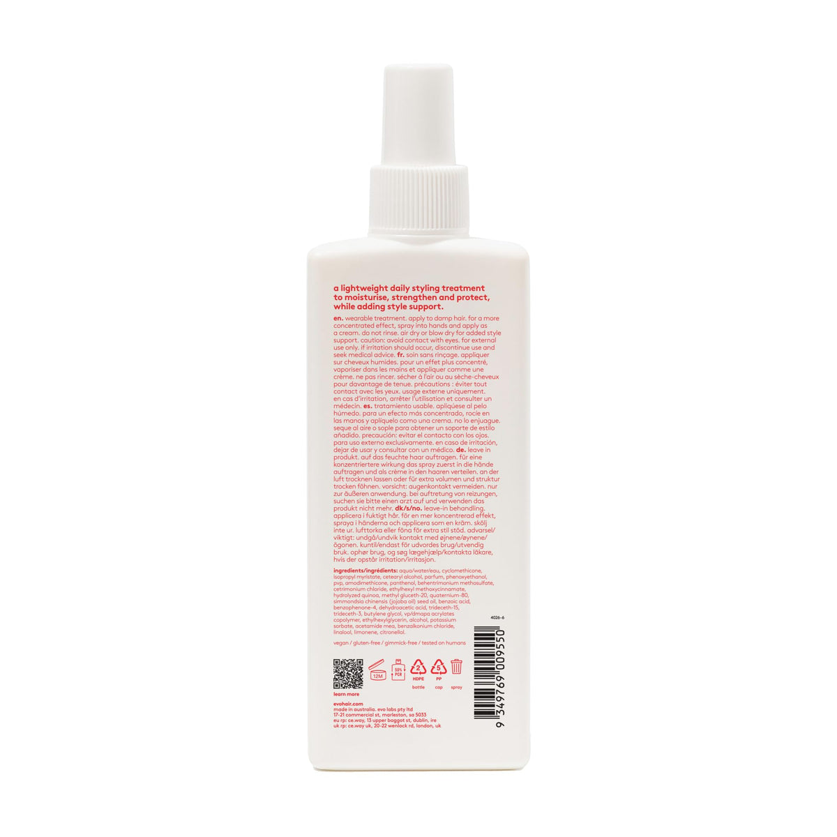 EVO Happy Campers in use while blow‑drying to reduce time and frizz