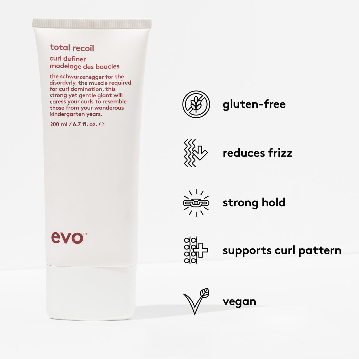 EVO texture close-up of cream on fingers, smooth spreadability and non-greasy finish