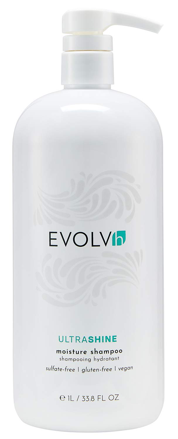 EVOLVh front bottle view showing clean-label and size benefit