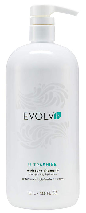 EVOLVh front bottle view showing clean-label and size benefit