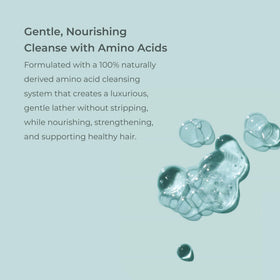 EVOLVh shampoo texture poured to show creamy hydration benefit