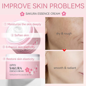 Evolvique cream texture on fingertip, shows moisturizing finish and easy absorption