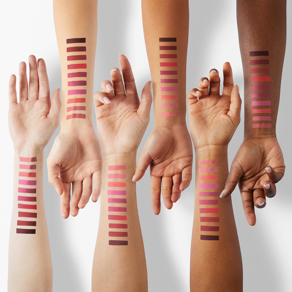 evpct close-up texture of lipstick finish showing velvety matte surface benefit lightweight feel