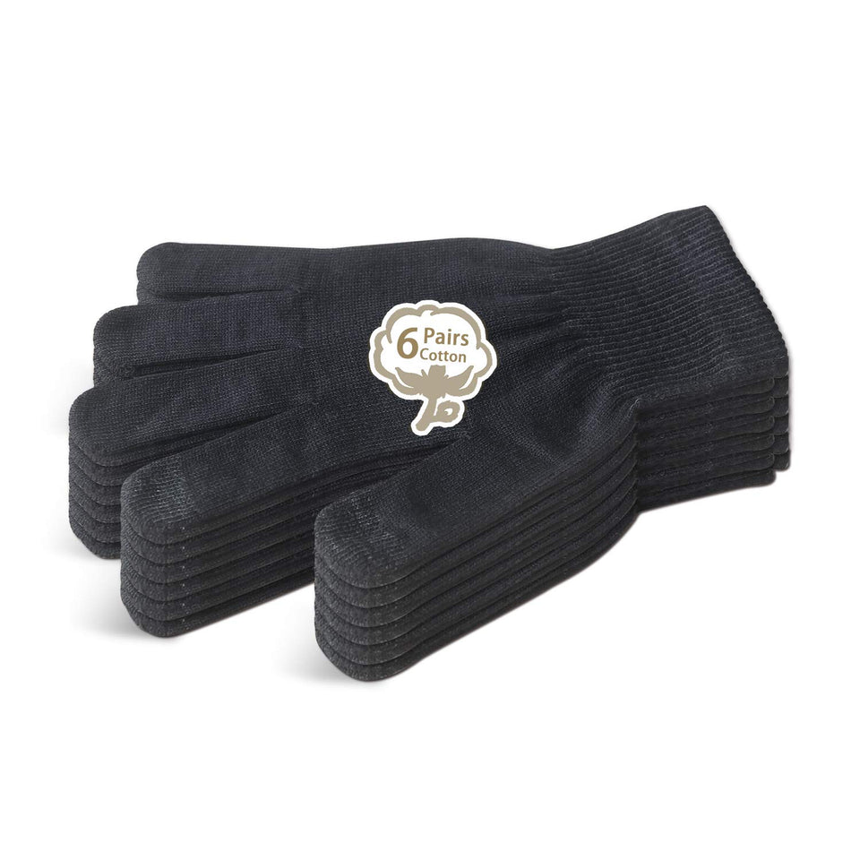 Evridwear front packaging showing six pairs and black gloves for convenient therapy
