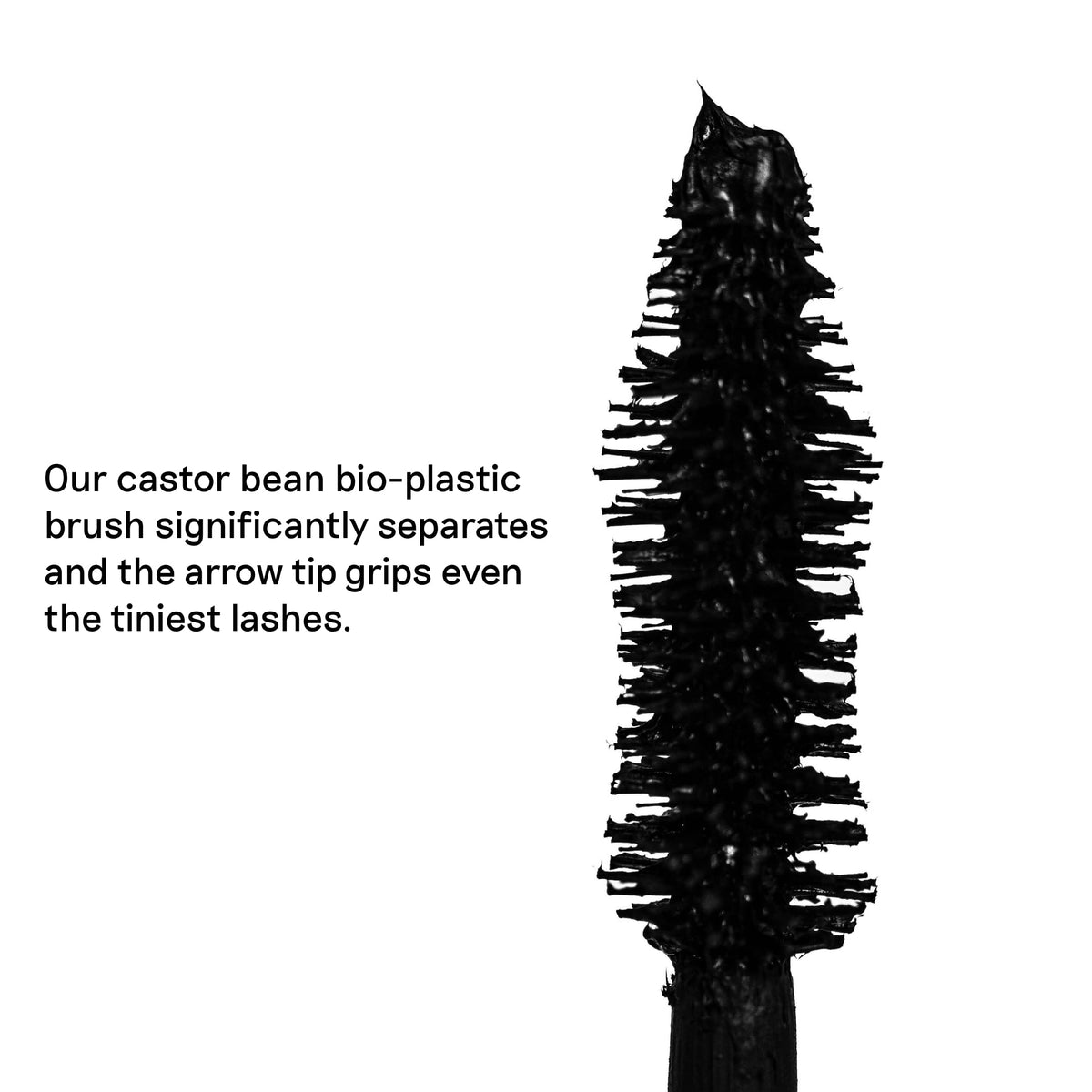 EXA Ten18 application on eye demonstrates lifted, separated lashes instantly