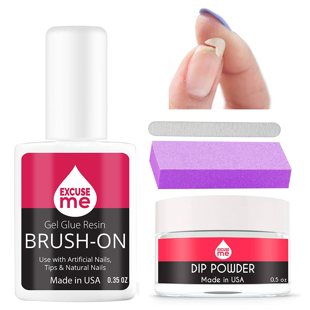 EXCUSE ME front packaging showing kit contents and quick-fix benefit