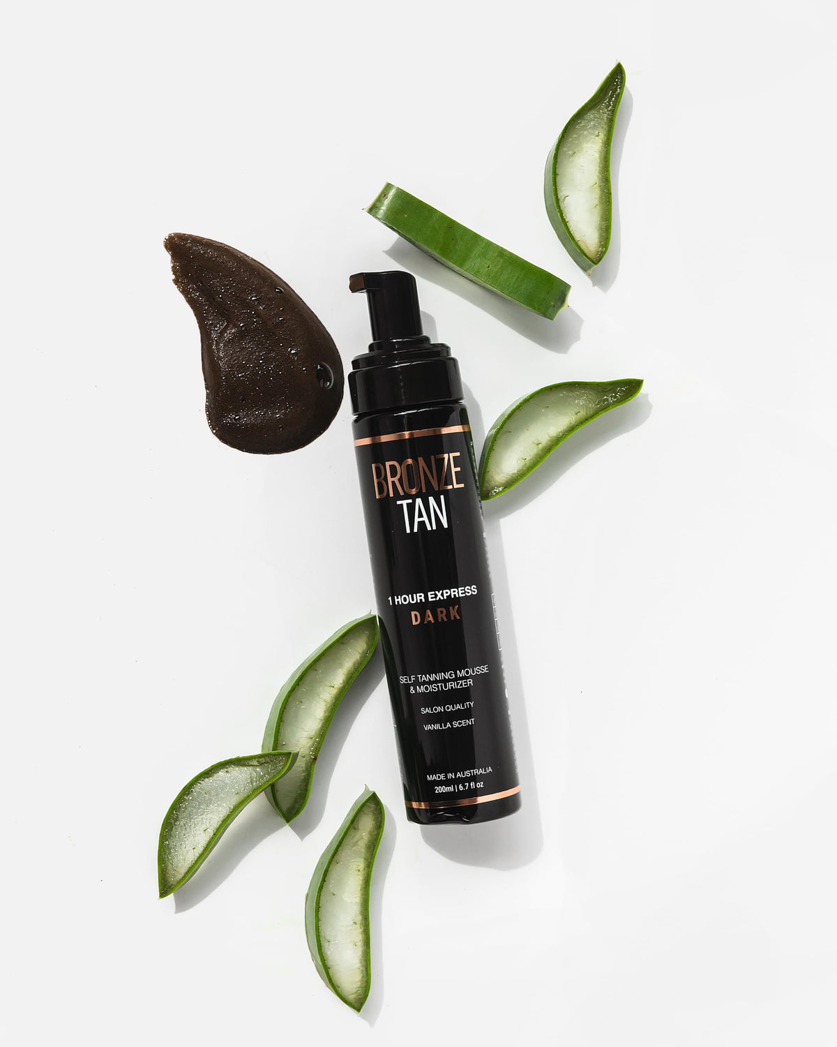 Existing Beauty bottle size comparison showing 200 ml scale for accurate product sizing