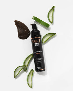 Existing Beauty bottle size comparison showing 200 ml scale for accurate product sizing