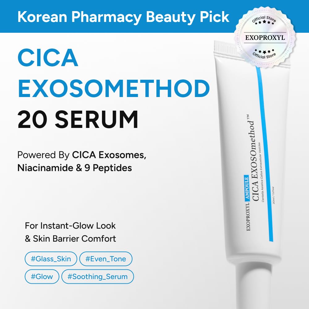 EXOPROXYL dropper closeup dispensing serum for precise application