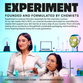 Experiment before-after hydration comparison showing improved plumpness and smoothness