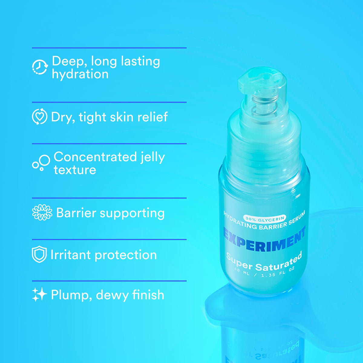Experiment in-hand size reference conveying travel-friendly 1.35 fl oz convenience