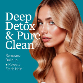 Expert Hair label detail highlighting key ingredients and sulfate-free claim