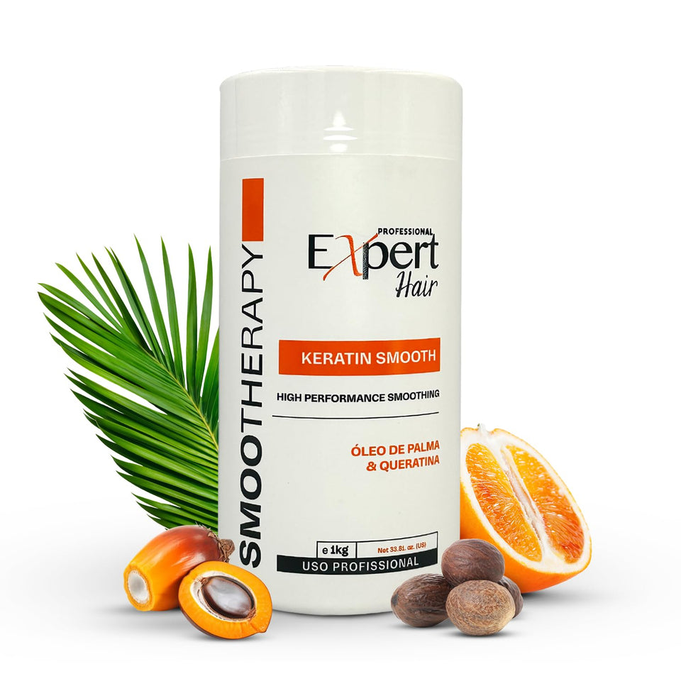 Expert Hair front packaging showing product and clear benefit for professional smoothness