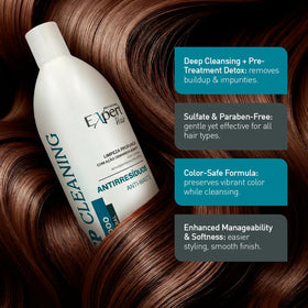 Expert Hair close-up pump and shampoo texture showing easy dispensing