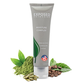 Exposed Skin Care front packaging showing lightweight moisturizer benefits