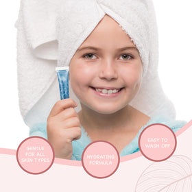 EXPRESSIONS tubes next to a ruler showing compact travel-friendly tube size