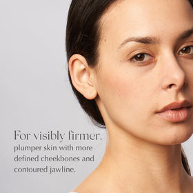 EXUVIANCE cream applied to hand demonstrating fast absorption and hydration