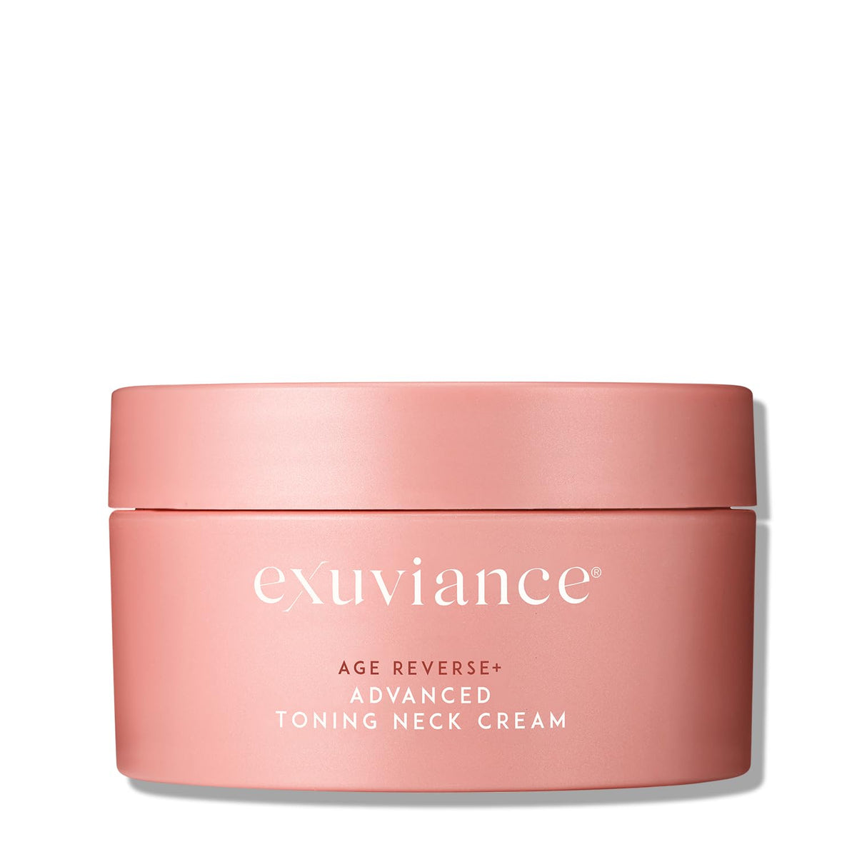EXUVIANCE jar front view showing label and premium packaging benefit