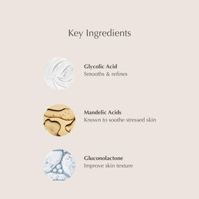 EXUVIANCE neutralizer pad detail showing cushion and ingredients for safe treatment completion