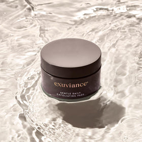 EXUVIANCE open tub with stacked pads indicating quantity