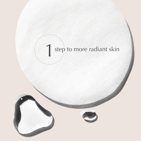 EXUVIANCE close-up pad texture highlighting gentle exfoliation