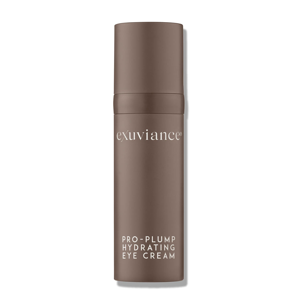 EXUVIANCE front jar view showing compact hydrating eye cream packaging and brand clarity