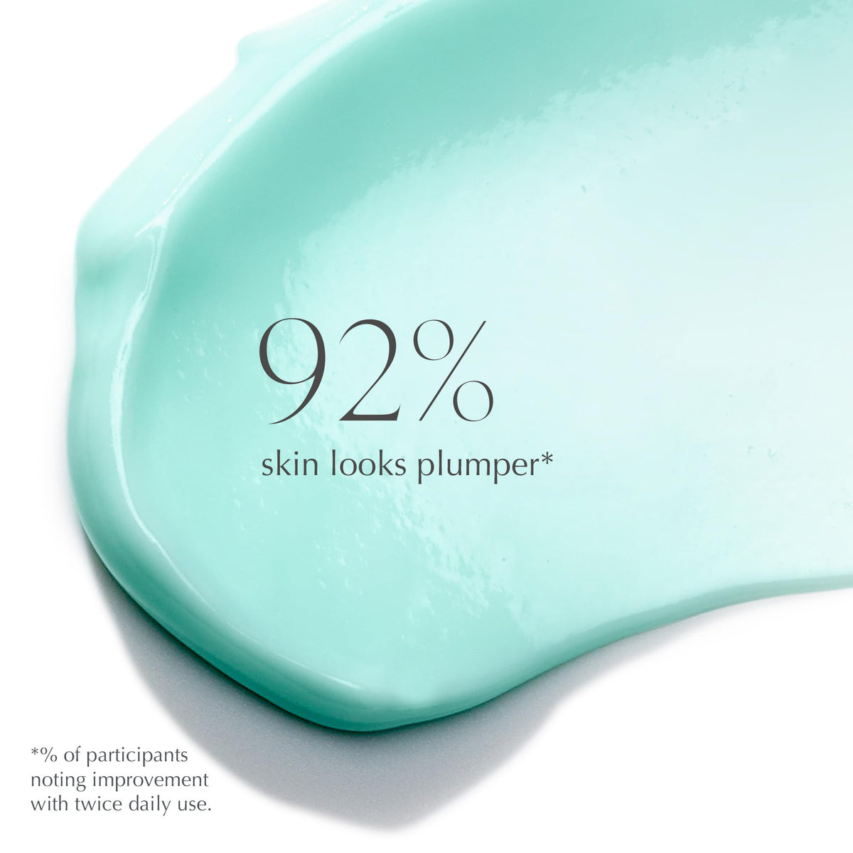 EXUVIANCE close-up cream texture highlighting lightweight, plumping feel
